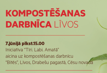 Kompostēšanas darbnīca Līvos