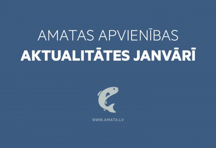 Aktualitātes Amatas apvienībā janvārī