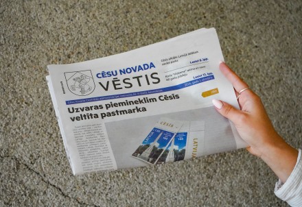 Vai saņēmi informatīvo izdevumu "Cēsu Novada Vēstis"?