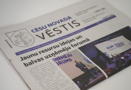 Vai saņēmi informatīvo izdevumu Cēsu Novada Vēstis?