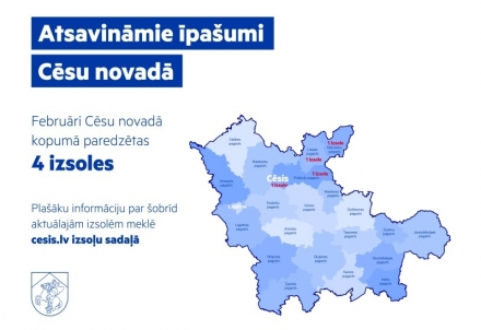 Atsavināmie īpašumi Cēsu novadā